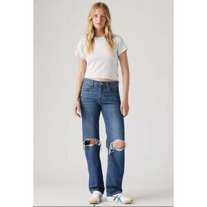 Levi's Low Pro Straight Jeans size 31 Blue